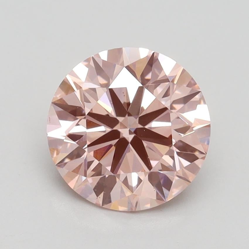 1.85 Ct. Fancy Intense Pink Round Lab Grown Diamond