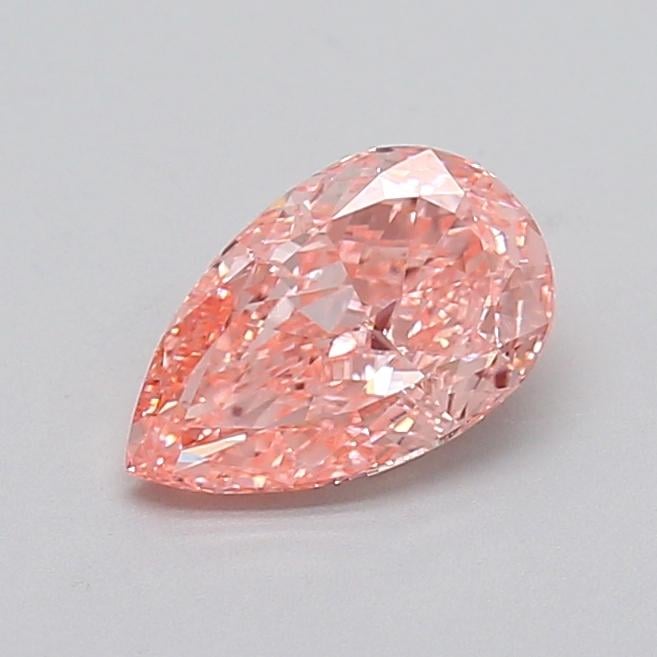 1.20 Ct. Fancy Vivid  Pink Pear Lab Grown Diamond
