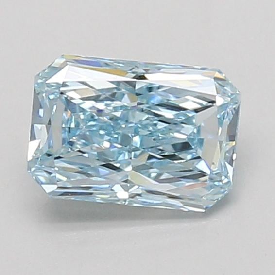 1.10 Ct. Fancy Vivid Blue Radiant Lab Grown Diamond