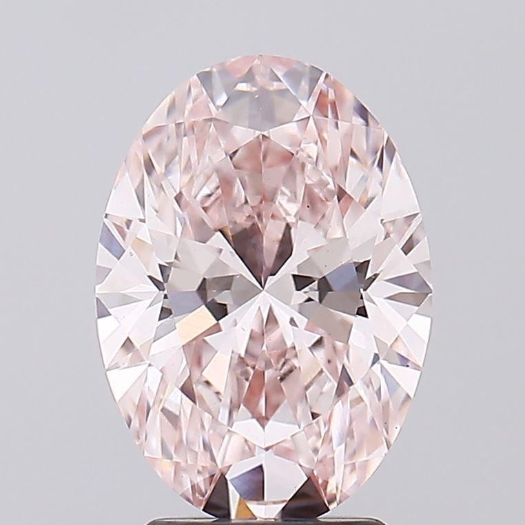 3.00 Ct. Fancy Pink Oval Lab Grown Diamond