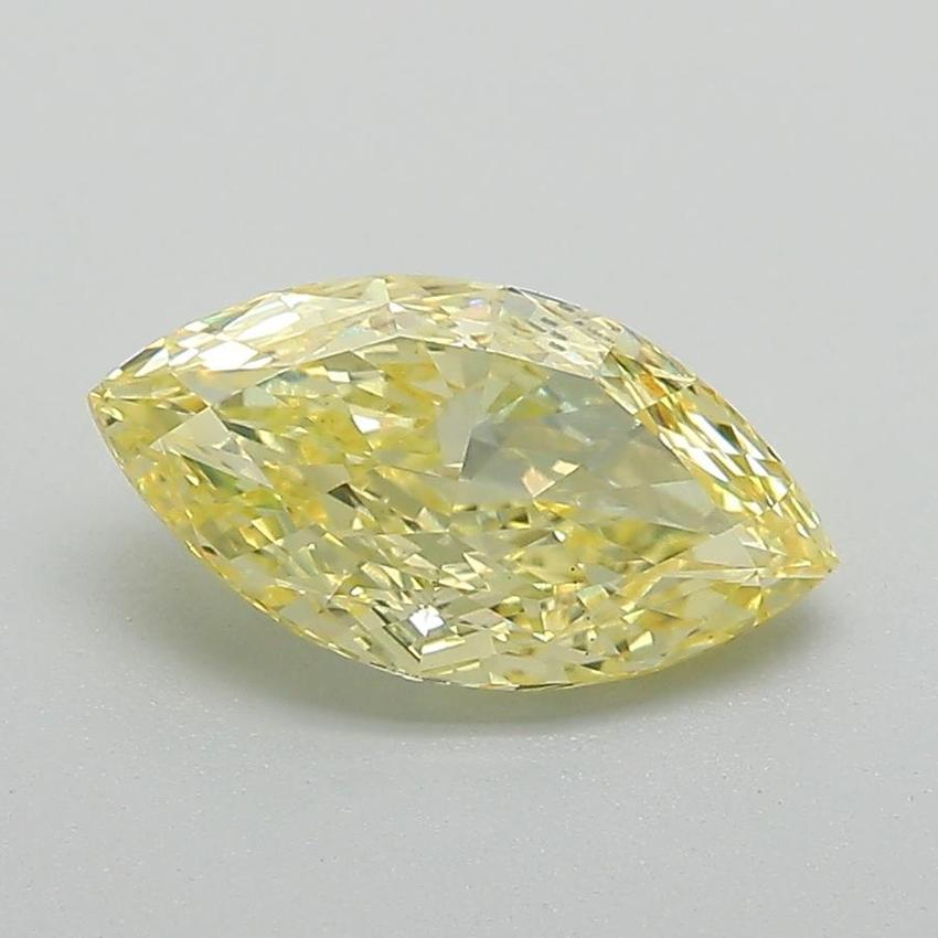 1.56 Ct. Fancy Intense Yellow Marquise Lab Grown Diamond