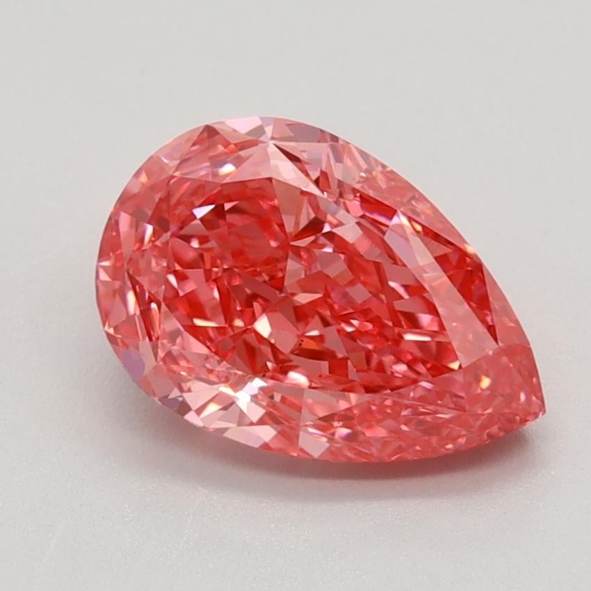1.66 Ct. Fancy Vivid Pink Pear Lab Grown Diamond