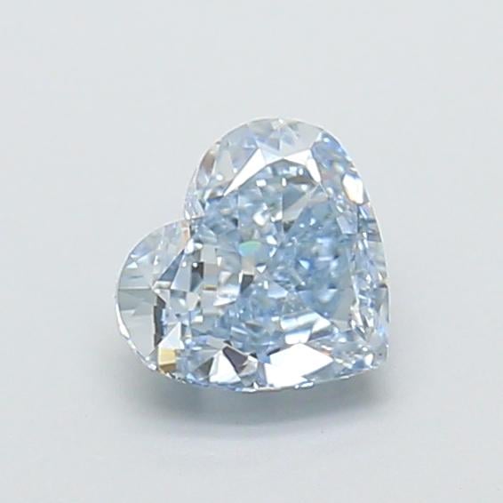 1.11 Ct. Fancy Blue Heart Lab Grown Diamond