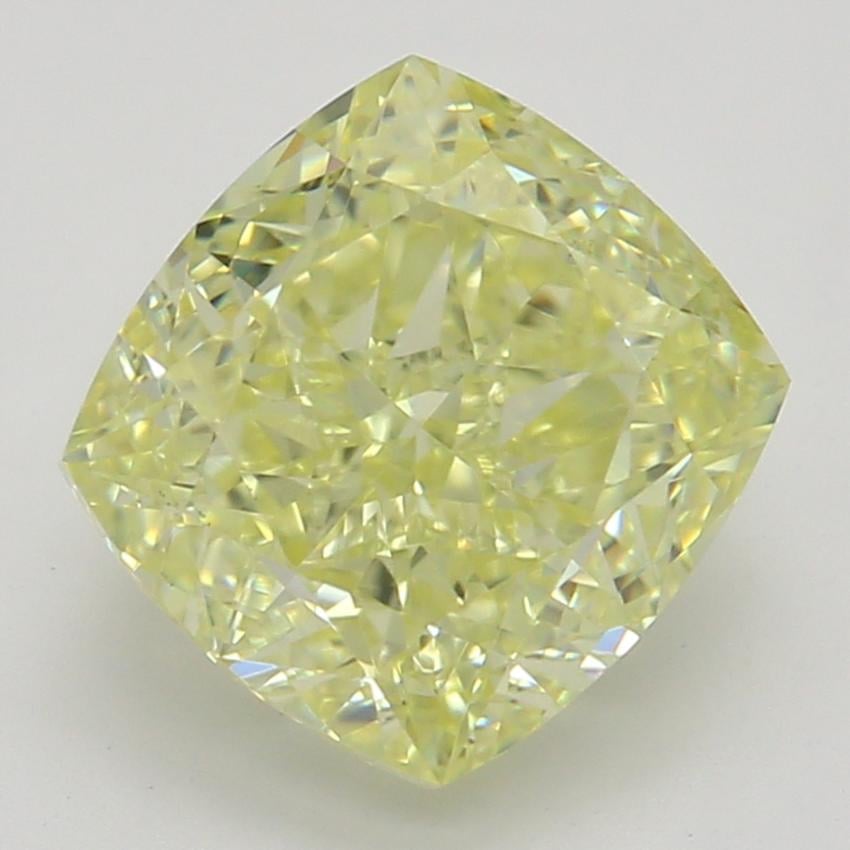 1.62 Ct. Fancy Yellow Cushion Diamond