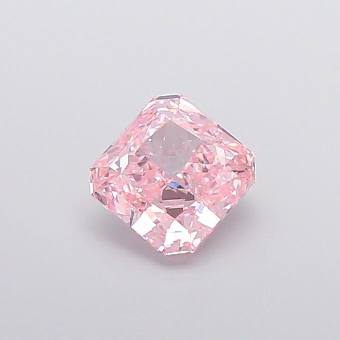 1.45 Ct. Fancy Intense  Pink Radiant Lab Grown Diamond
