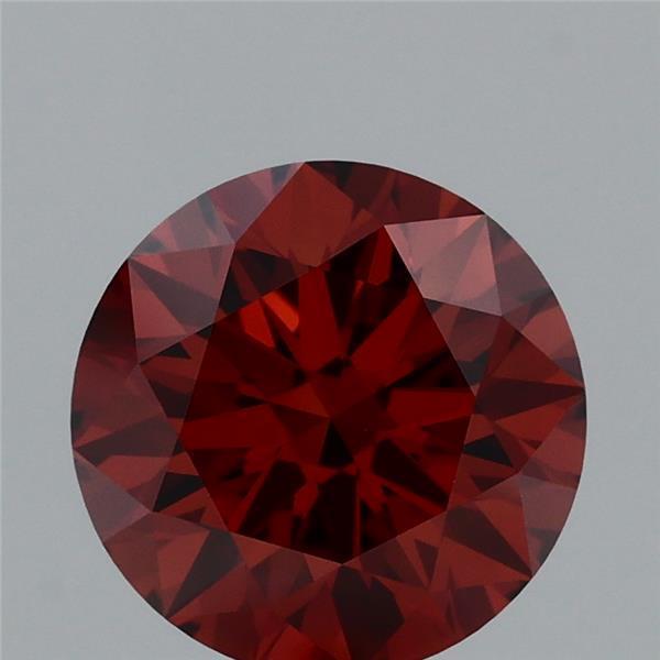 1.54 Ct. Fancy Vivid Orange Round Lab Grown Diamond