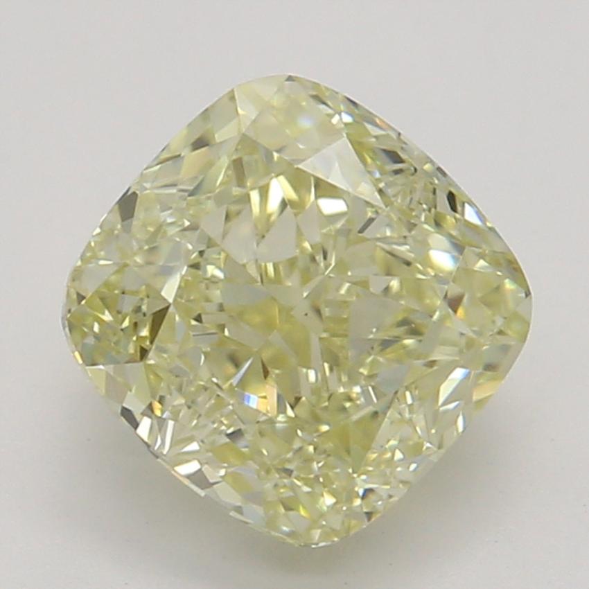 1.01 Ct. Fancy Light Yellow Cushion Diamond