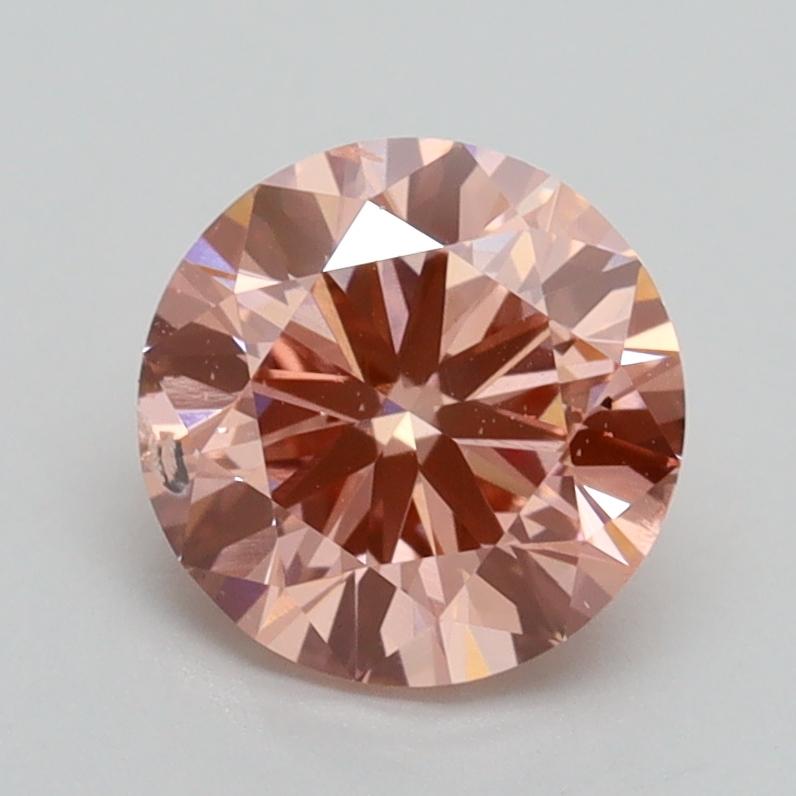 1.50 Ct. Fancy Intense Pink Round Lab Grown Diamond