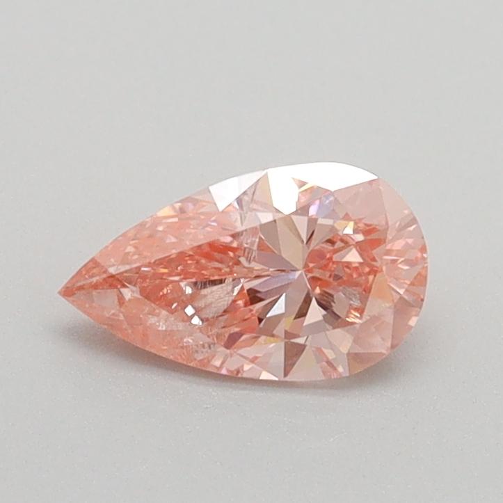 0.50 Ct. Fancy Intense Pink Pear Lab Grown Diamond