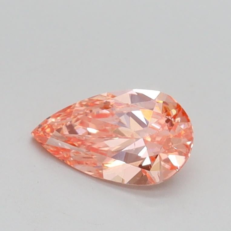 0.50 Ct. Fancy Vivid Pink Pear Lab Grown Diamond