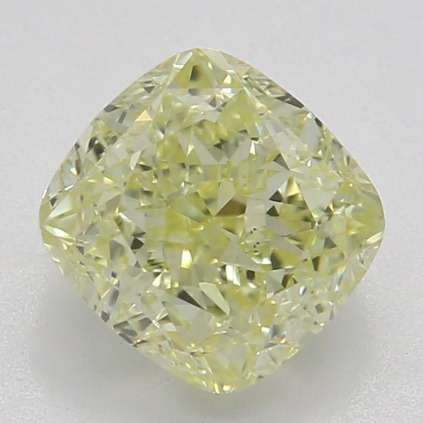 1.00 Ct. Fancy Yellow Cushion Diamond