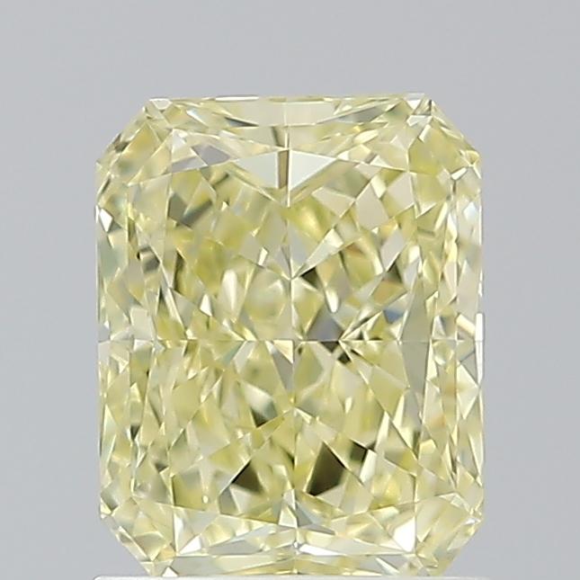 1.51 Ct. Fancy Light  Yellow Radiant Diamond