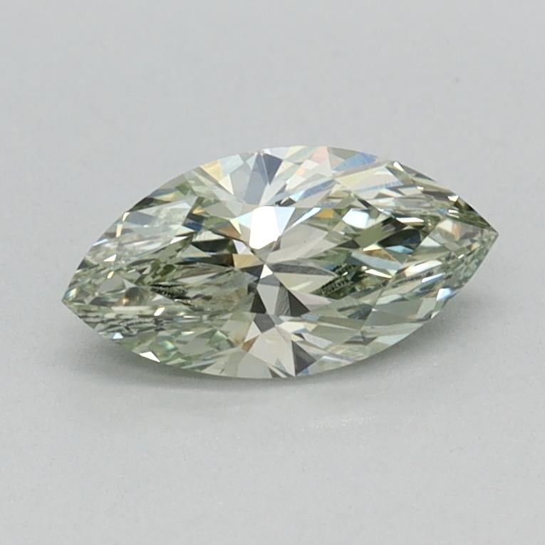 0.42 Ct. Fancy Intense Green Marquise Lab Grown Diamond