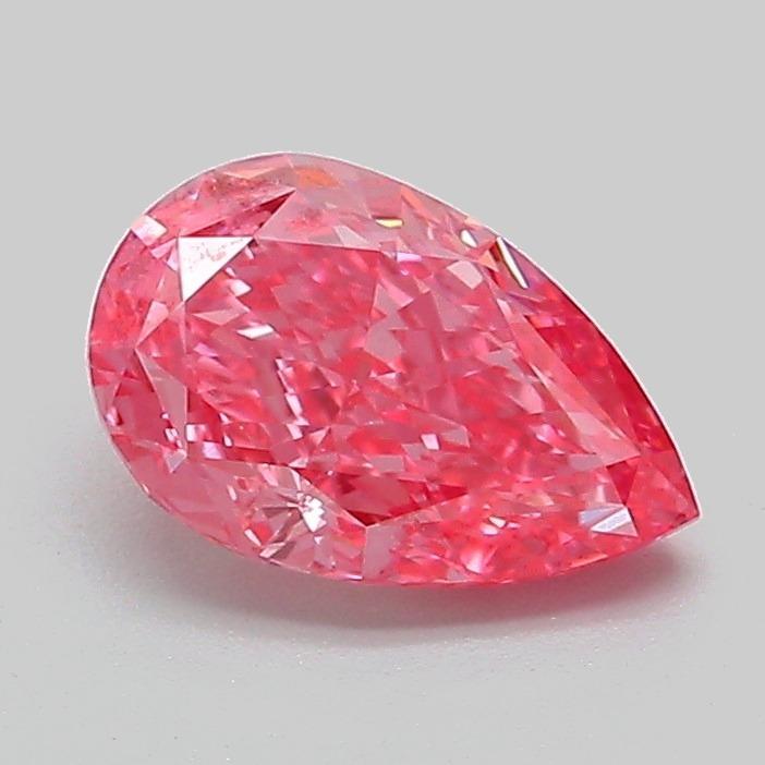 1.07 Ct. Fancy Vivid Pink Pear Lab Grown Diamond