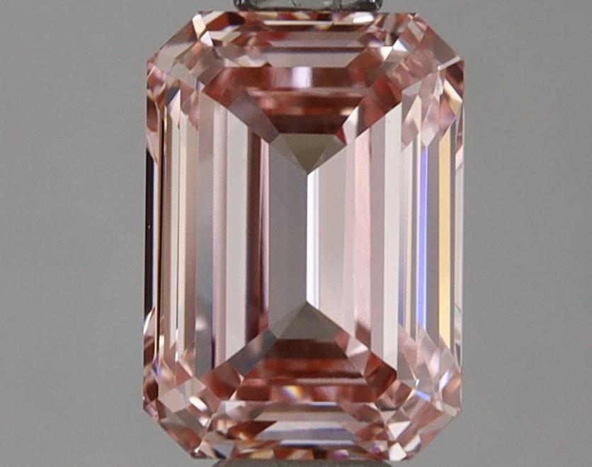 1.03 Ct. Fancy Intense  Pink Emerald Lab Grown Diamond