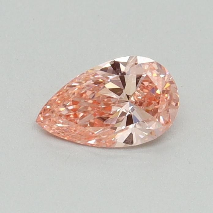 0.34 Ct. Fancy Vivid Pink Pear Lab Grown Diamond