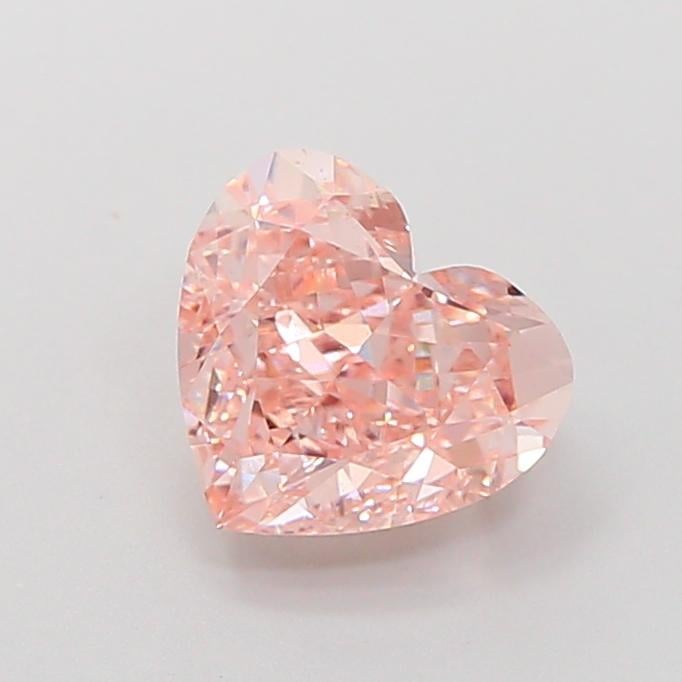 2.55 Ct. Fancy Pink Heart Lab Grown Diamond