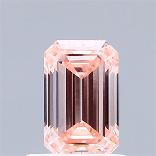 0.88 Ct. Fancy Intense Pink Emerald Lab Grown Diamond