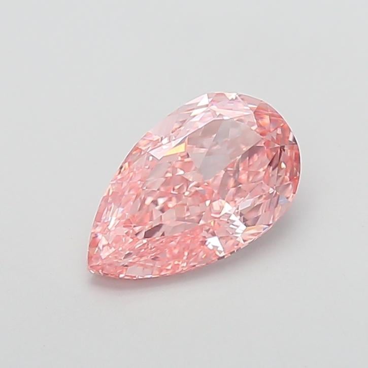 2.79 Ct. Fancy Intense  Pink Pear Lab Grown Diamond