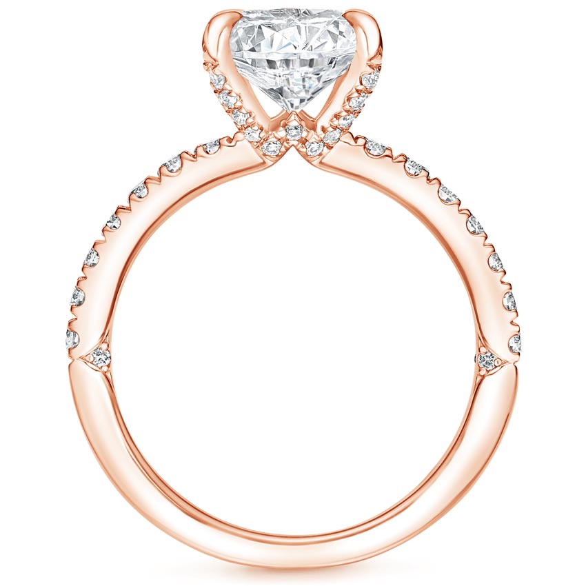 14K Rose Gold Luxe Heritage Diamond Ring (1/3 ct. tw.), large additional view 1