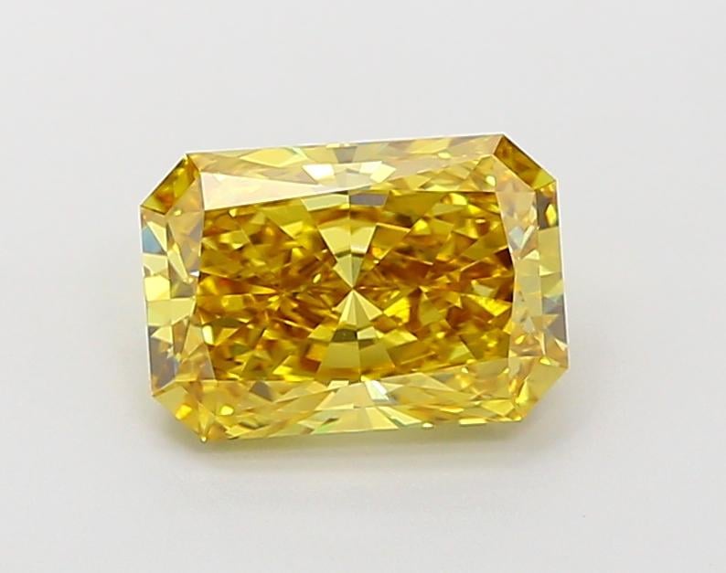 1.71 Ct. Fancy Vivid Yellow Radiant Lab Grown Diamond