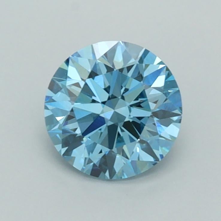 1.00 Ct. Fancy Vivid  Blue Round Lab Grown Diamond