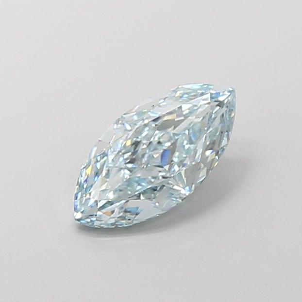 1.12 Ct. Fancy Intense Blue Marquise Lab Grown Diamond