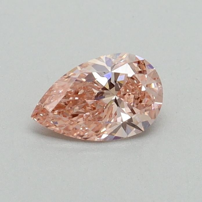 0.35 Ct. Fancy Vivid Pink Pear Lab Grown Diamond