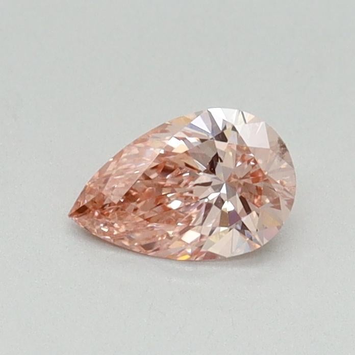0.33 Ct. Fancy Vivid Pink Pear Lab Grown Diamond