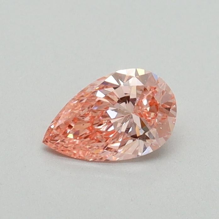 0.31 Ct. Fancy Vivid Pink Pear Lab Grown Diamond