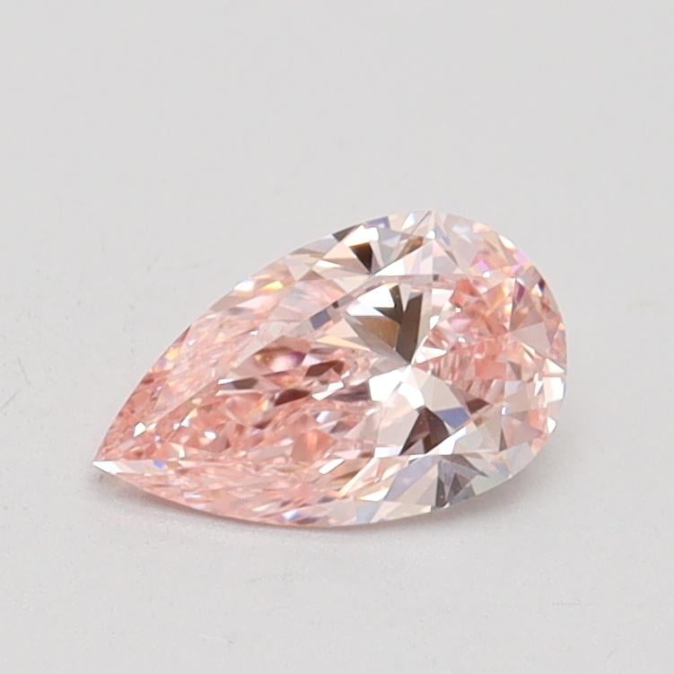 0.52 Ct. Fancy Light Pink Pear Lab Grown Diamond