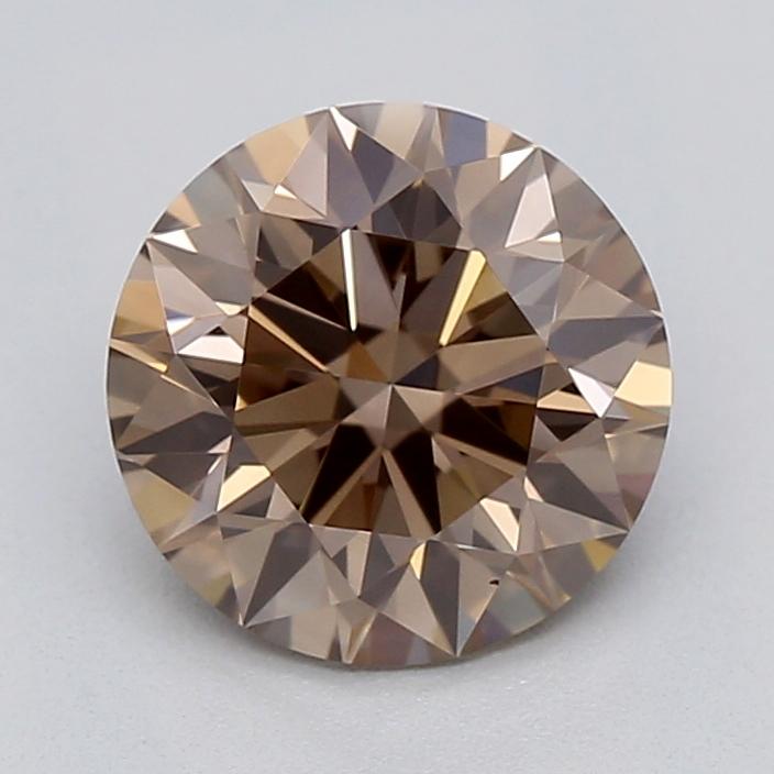0.84 Ct. Fancy  Brown Round Lab Grown Diamond