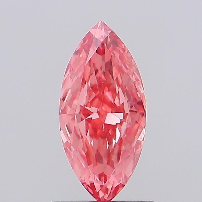 1.04 Ct. Fancy Vivid Pink Marquise Lab Grown Diamond
