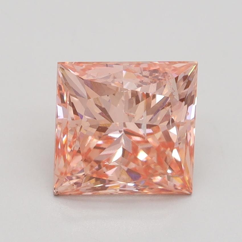 2.01 Ct. Fancy Intense Pink Princess Lab Grown Diamond