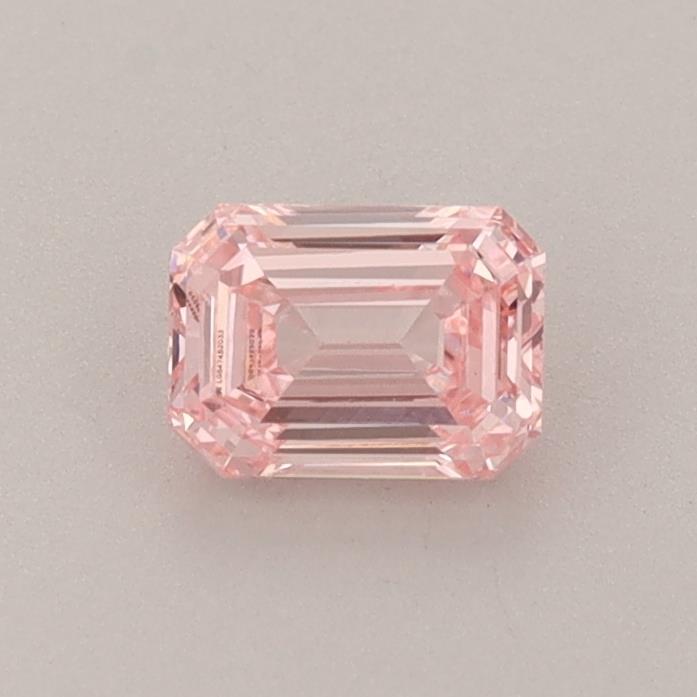 0.50 Ct. Fancy Intense Pink Emerald Lab Grown Diamond
