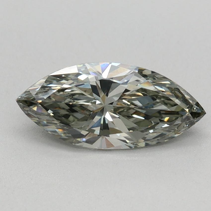 0.60 Ct. Fancy Intense Green Marquise Lab Grown Diamond