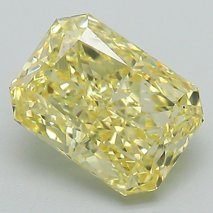 2.08 Ct. Fancy Intense Yellow Radiant Lab Grown Diamond