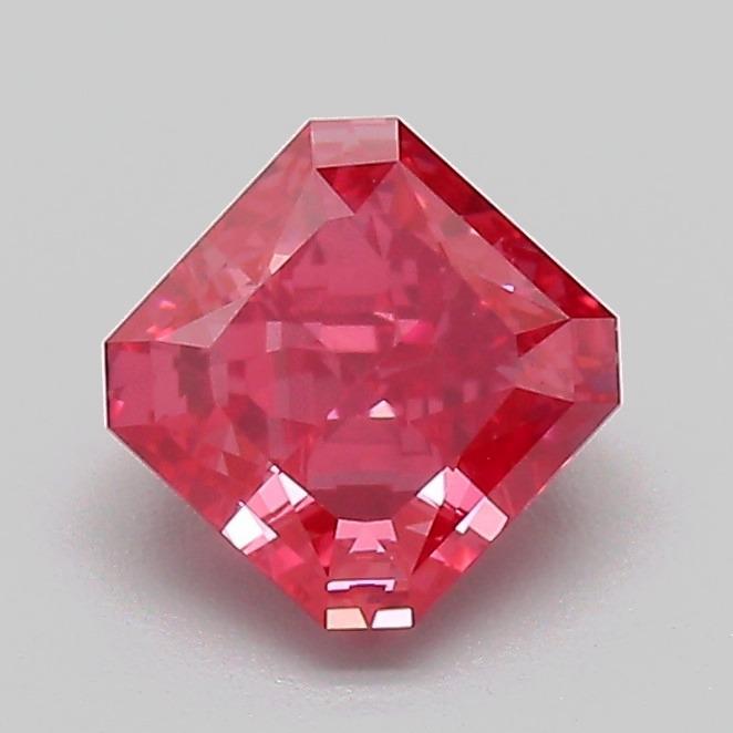 1.04 Ct. Fancy Vivid Pink Radiant Lab Grown Diamond