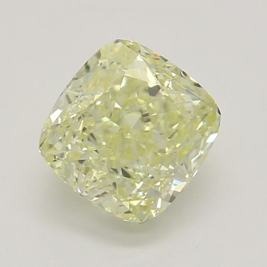 1.01 Ct. Fancy Light Yellow Cushion Diamond