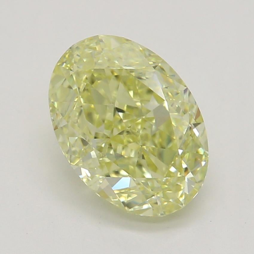 1.00 Ct. Fancy Yellow Oval Diamond