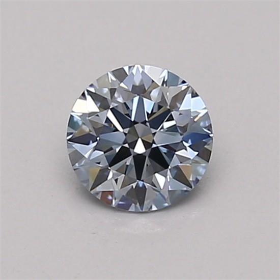 0.39 Ct. Fancy Intense Blue Round Lab Grown Diamond