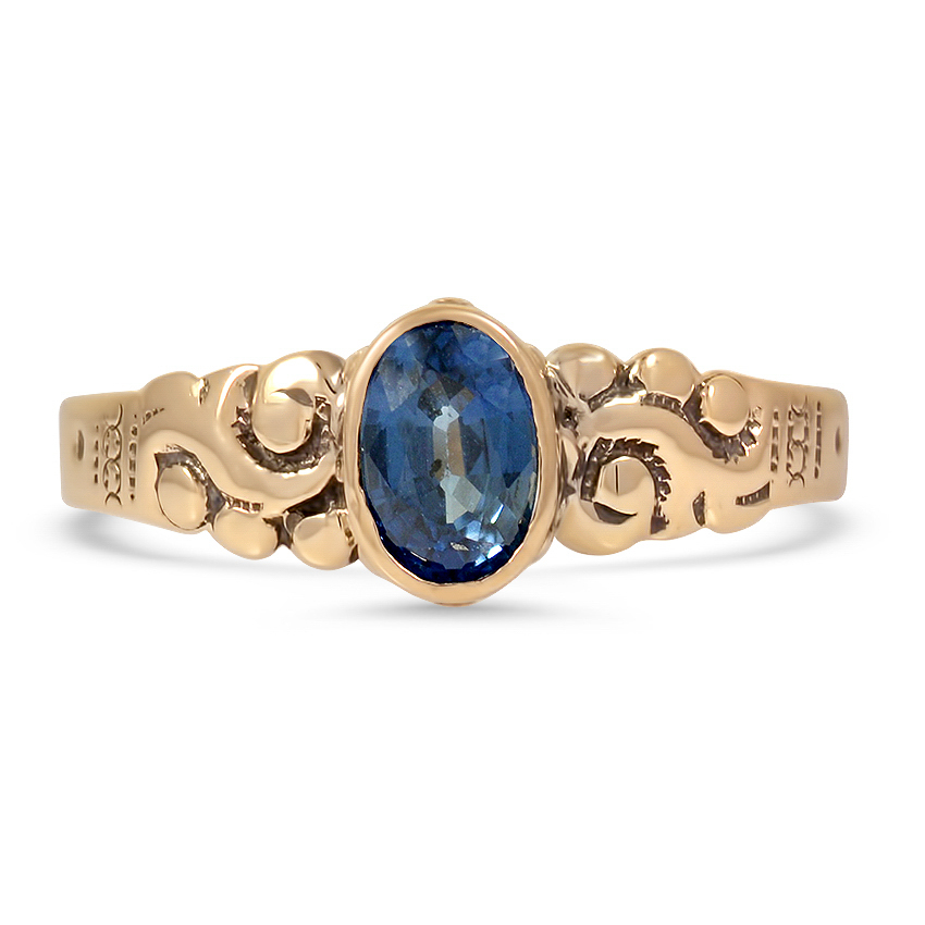 Victorian Sapphire Vintage Ring