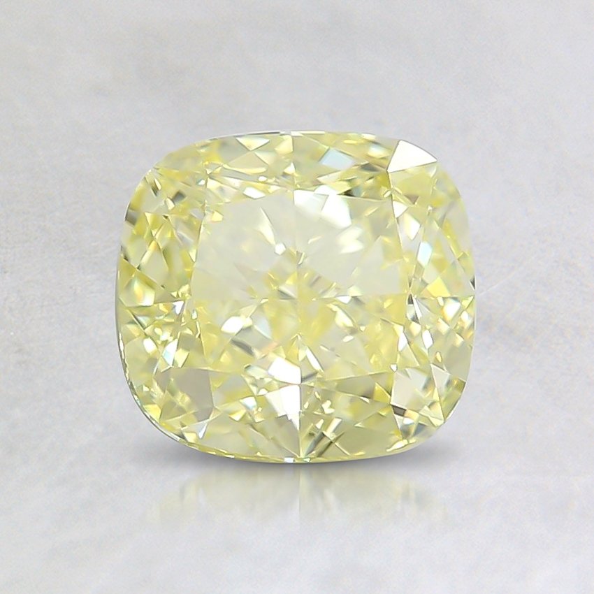 1.20 Ct. Fancy Yellow Cushion Diamond