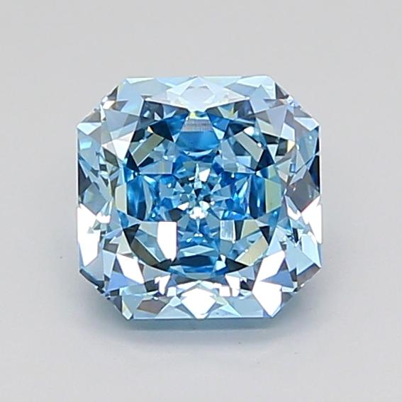 2.00 Ct. Fancy Vivid Blue Radiant Lab Grown Diamond