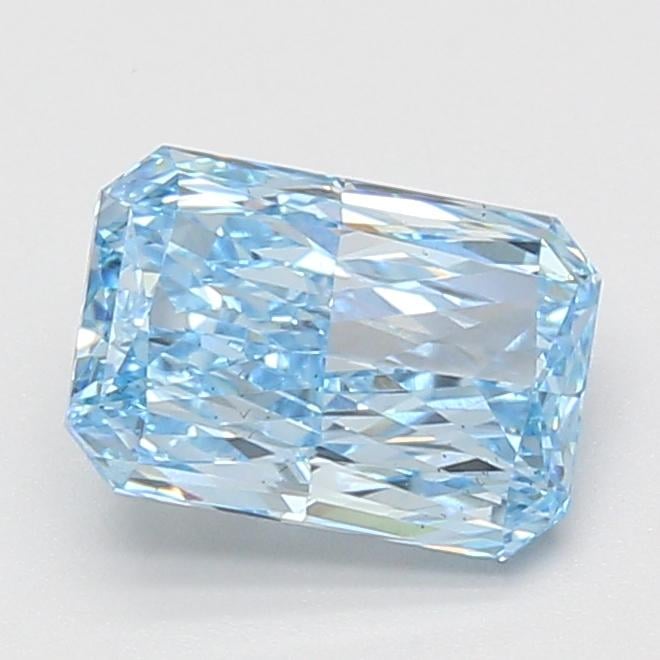 2.04 Ct. Fancy Vivid Blue Radiant Lab Grown Diamond