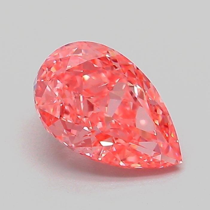 1.05 Ct. Fancy Vivid Pink Pear Lab Grown Diamond