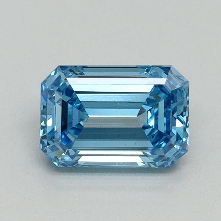 1.04 Ct. Fancy Vivid Blue Emerald Lab Grown Diamond