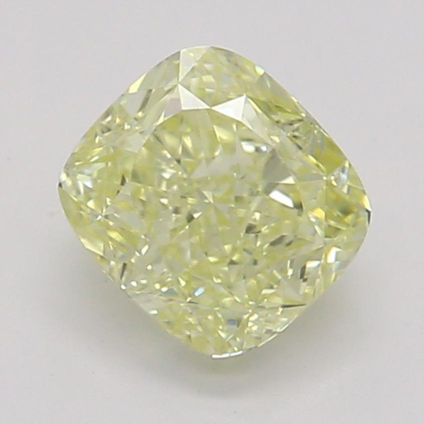 0.50 Ct. Fancy Yellow Cushion Diamond