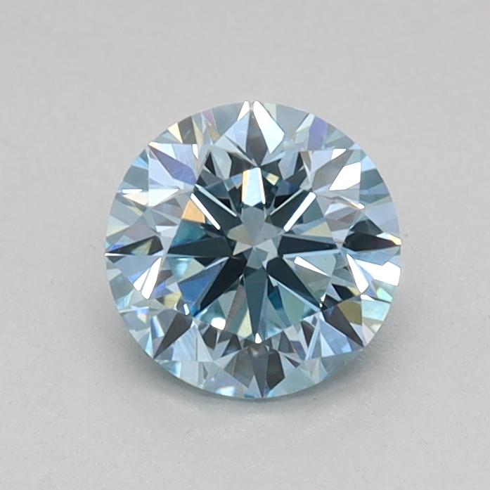 0.50 Ct. Fancy Intense Blue Round Lab Grown Diamond