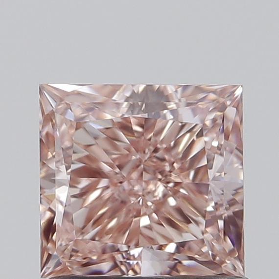 1.00 Ct. Fancy Intense Pink Princess Lab Grown Diamond